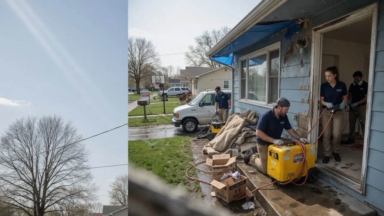 Basement Flood Cleanup in Thackerville, OK near me